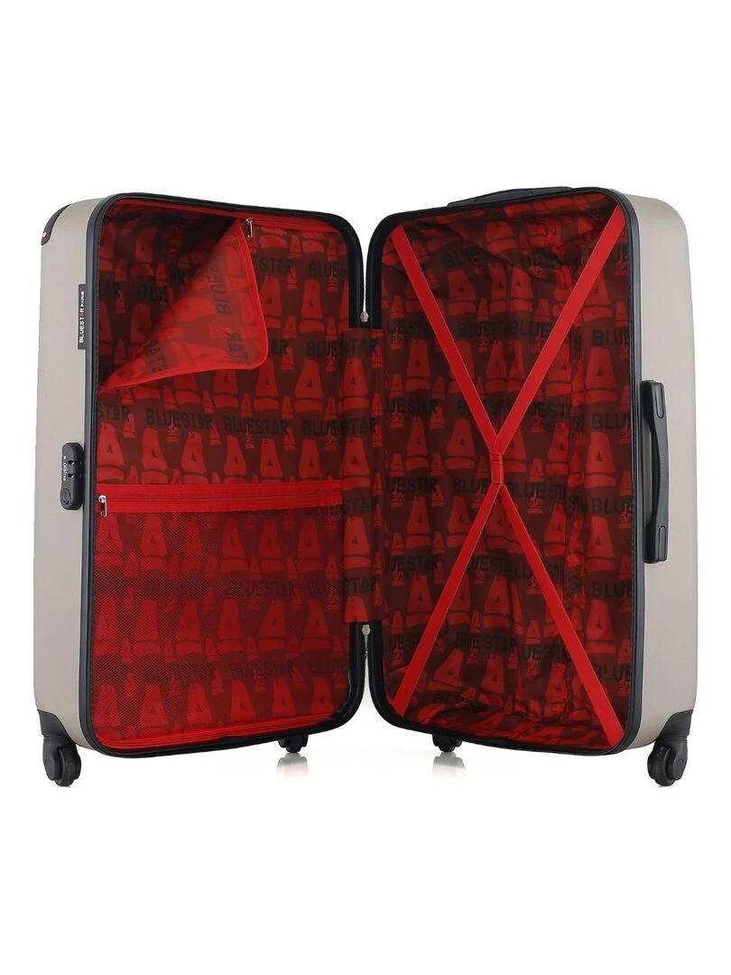 Valise Grand Format Rigide OPERA   Beige