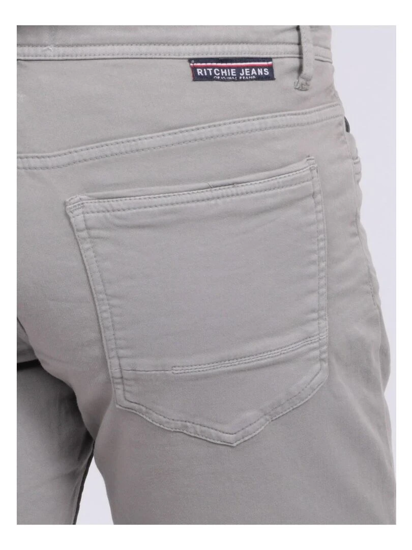 Bermuda chino BANDAL   Gris clair
