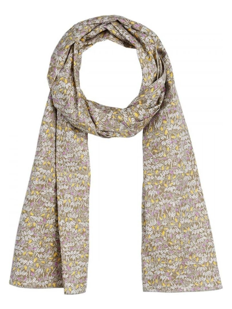 Echarpe légère Figlia   Made in Europe   Marron clair