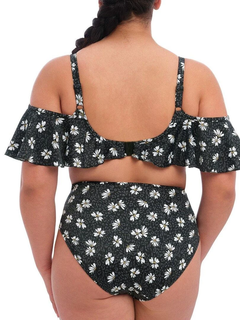 Culotte de bain imprimé floral Plain Sailing   Noir