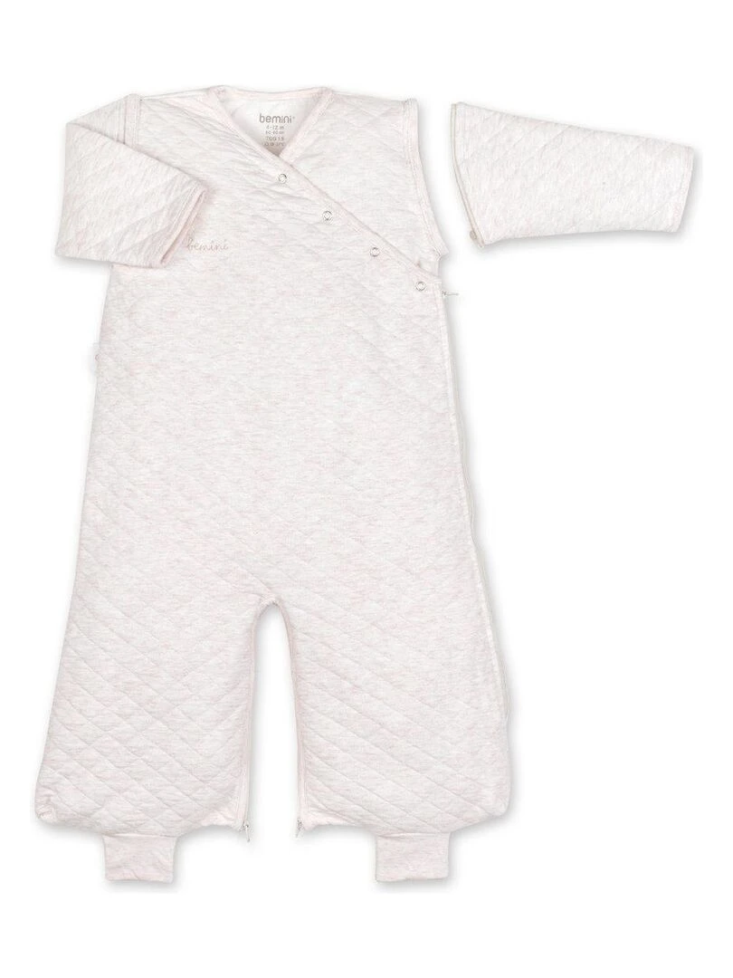 Bemini Gigoteuse  jambes séparables Pady quilted jersey   Beige foncé