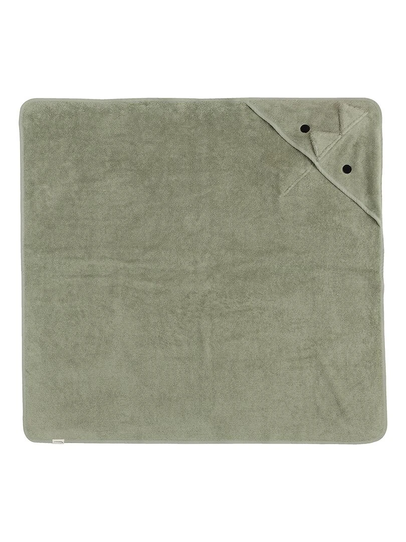 Serviette à capuche dinosaure Vert pistache