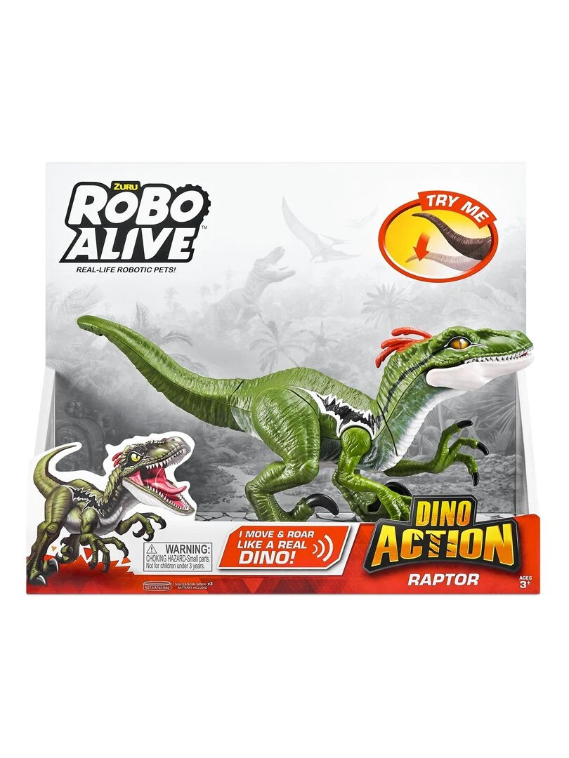 Robo Alive Dino Action Raptor N/A