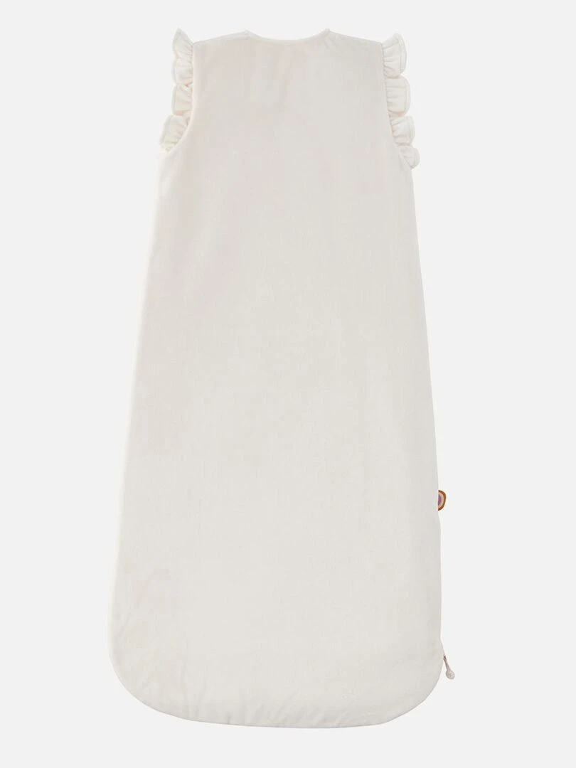 Gigoteuse 90 110 cm Stegi en veloudoux    Noukie's   Blanc