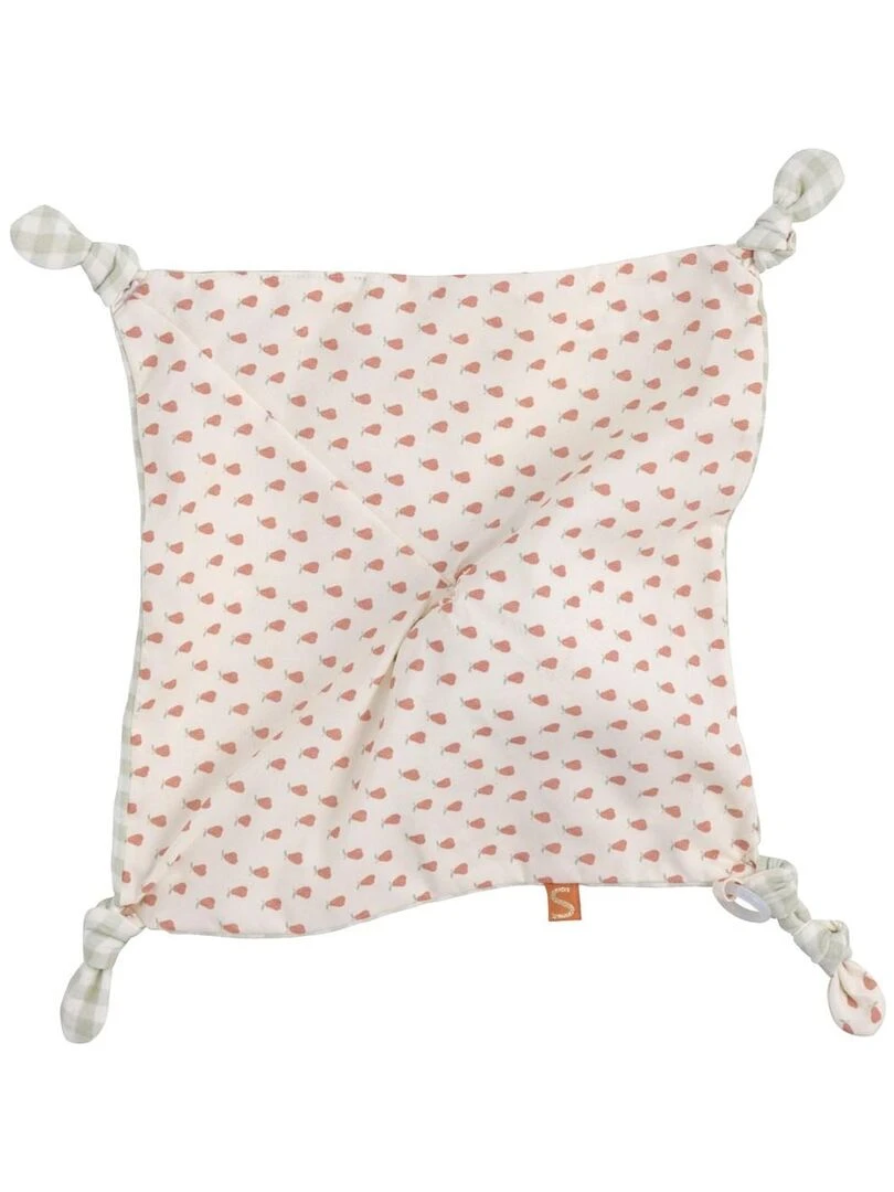 Doudou mouchoir jardinier en coton Vert SAUTHON Vert