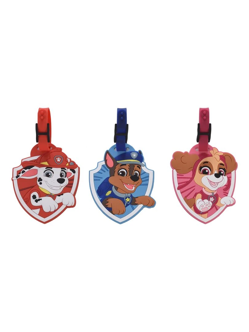 La Pat Patrouille Etiquette Bagage Lot de 3 N/A