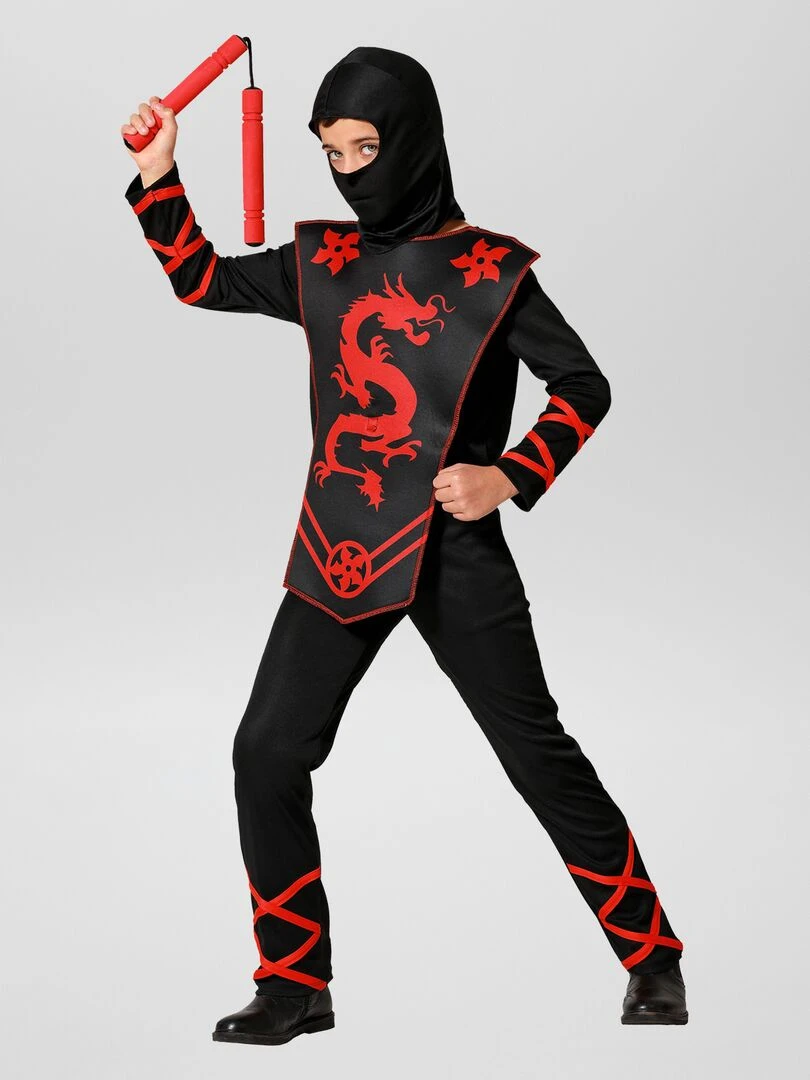 Déguisement 'Ninja' 2 pièces Noir