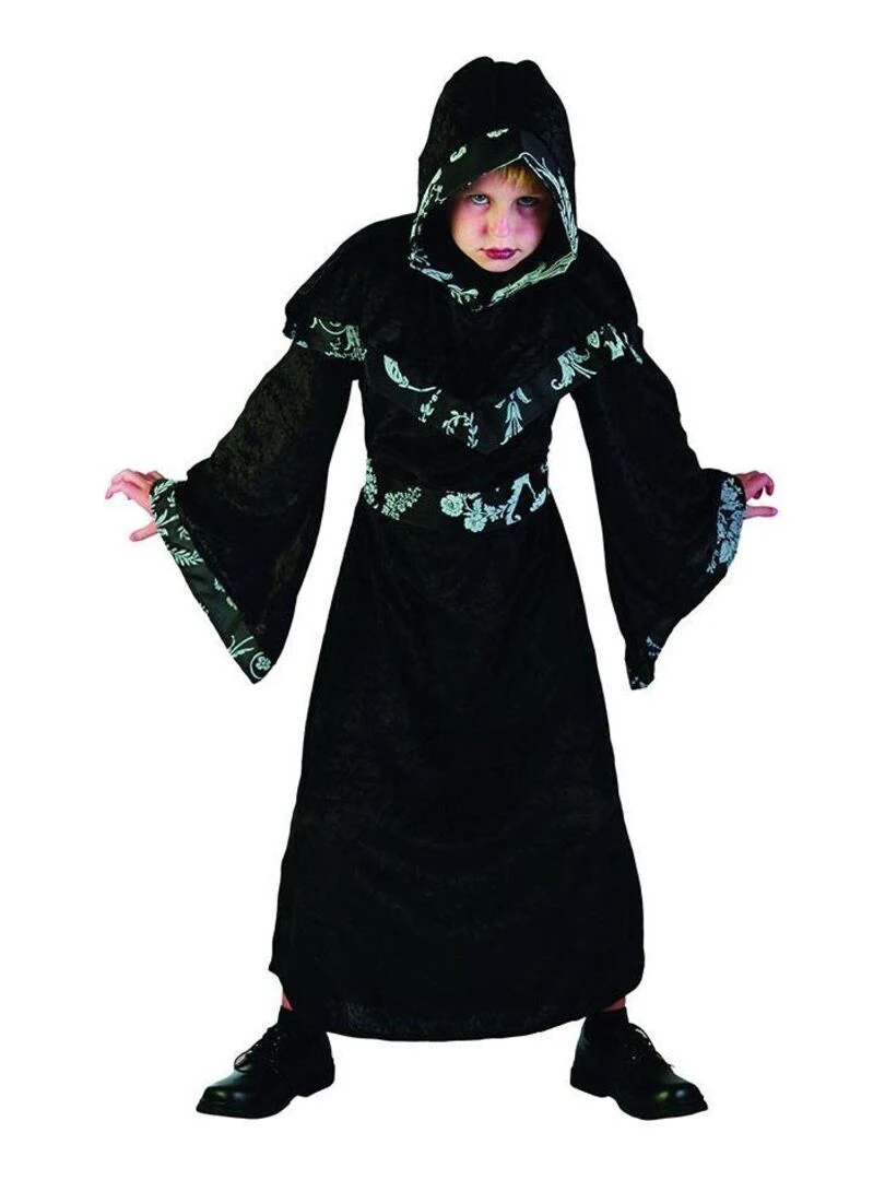 Déguisement Maître des ténèbres Halloween enfant Noir Noir