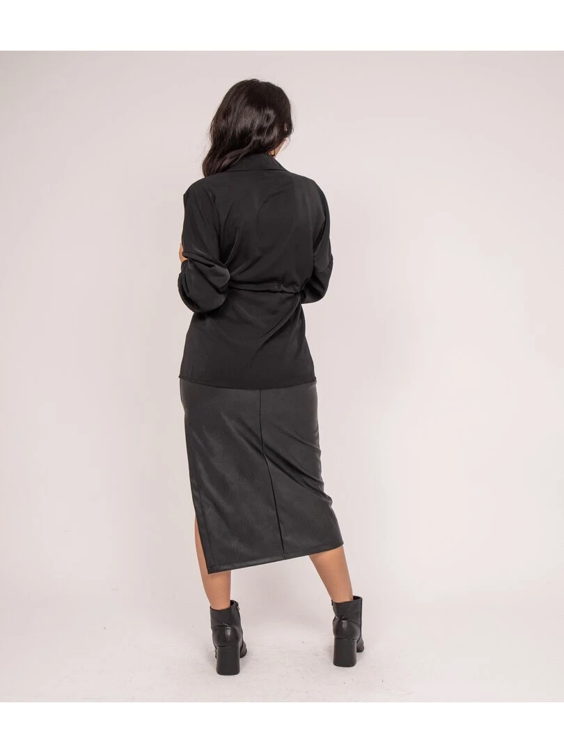 Chemise saharienne ORELLE Noir