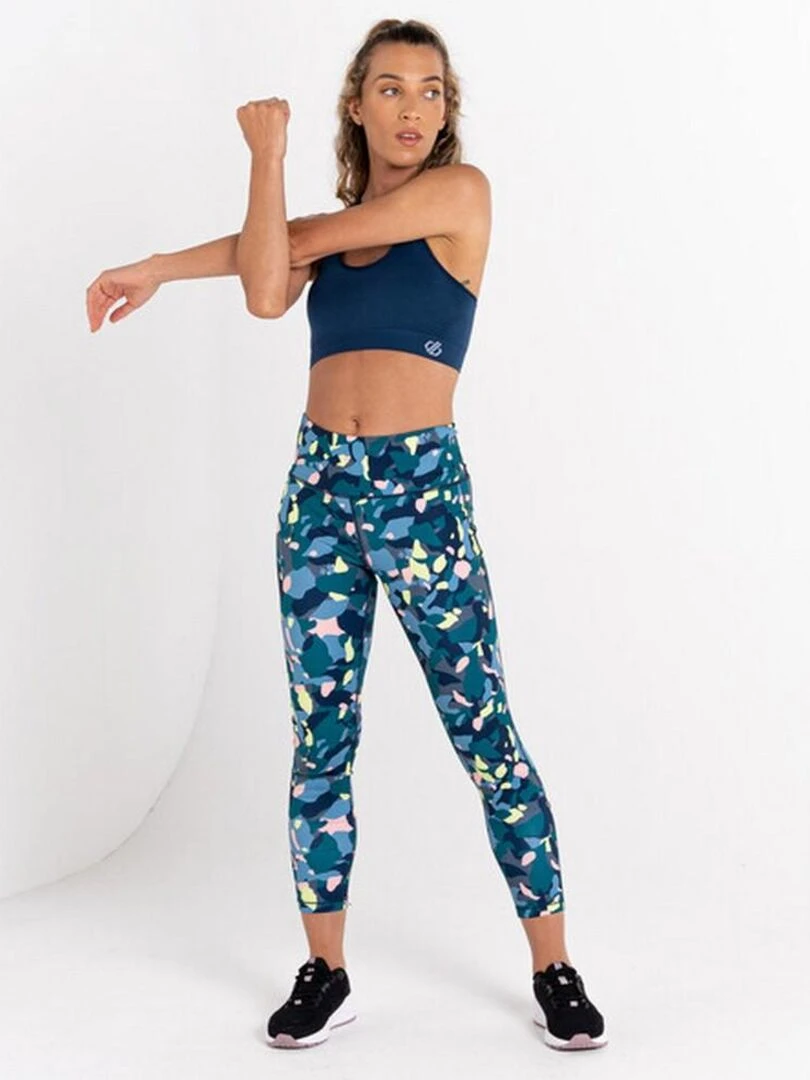 Dare 2B   Legging 7/8 INFLUENTIAL   Bleu lagon