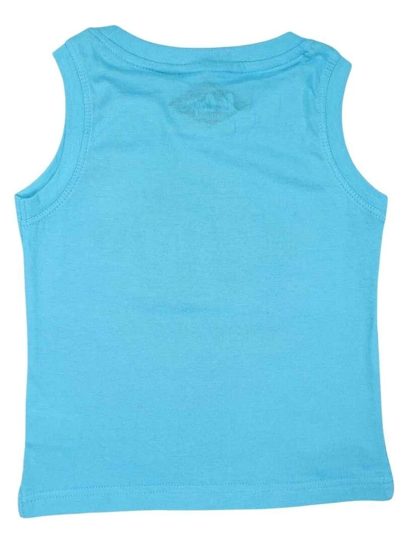 Lee Cooper T shirt garçon imprimé logo en coton Bleu
