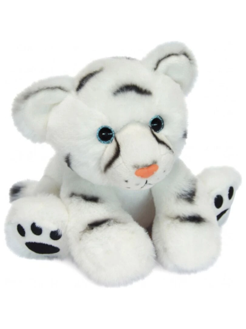 Coffret Peluche Bébé Tigre Terre Sauvage (18 Cm)   Noir