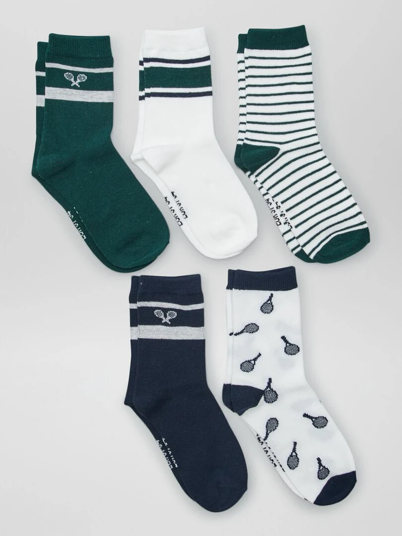 Paires de chaussettes Vert