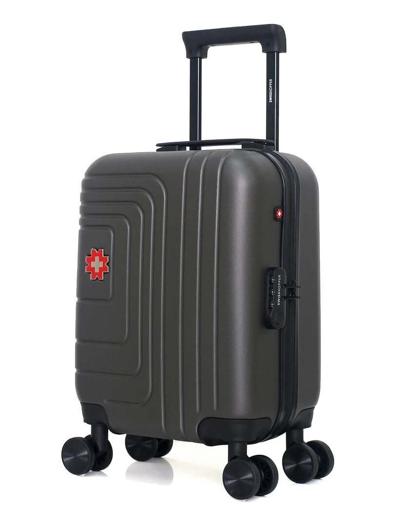 SWISS KOPPER VALISE CABINE XS RÜTI 4 ROUES 46 CM Gris foncé