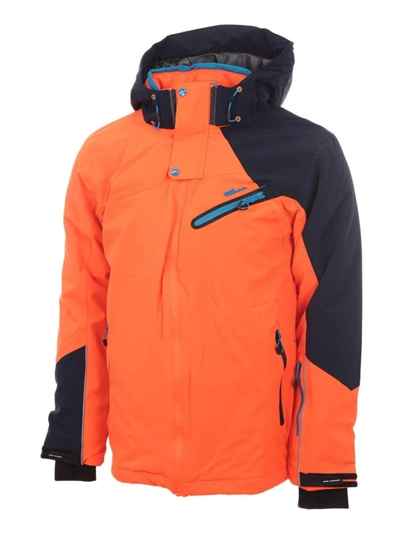 Blouson de ski homme CALIS PEAK MOUNTAIN Orange