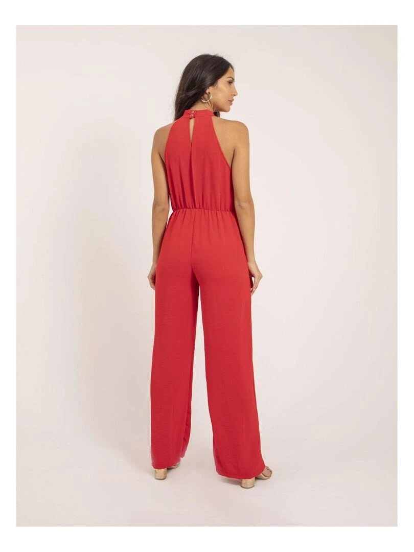 Combi pantalon ELIETTE Rouge