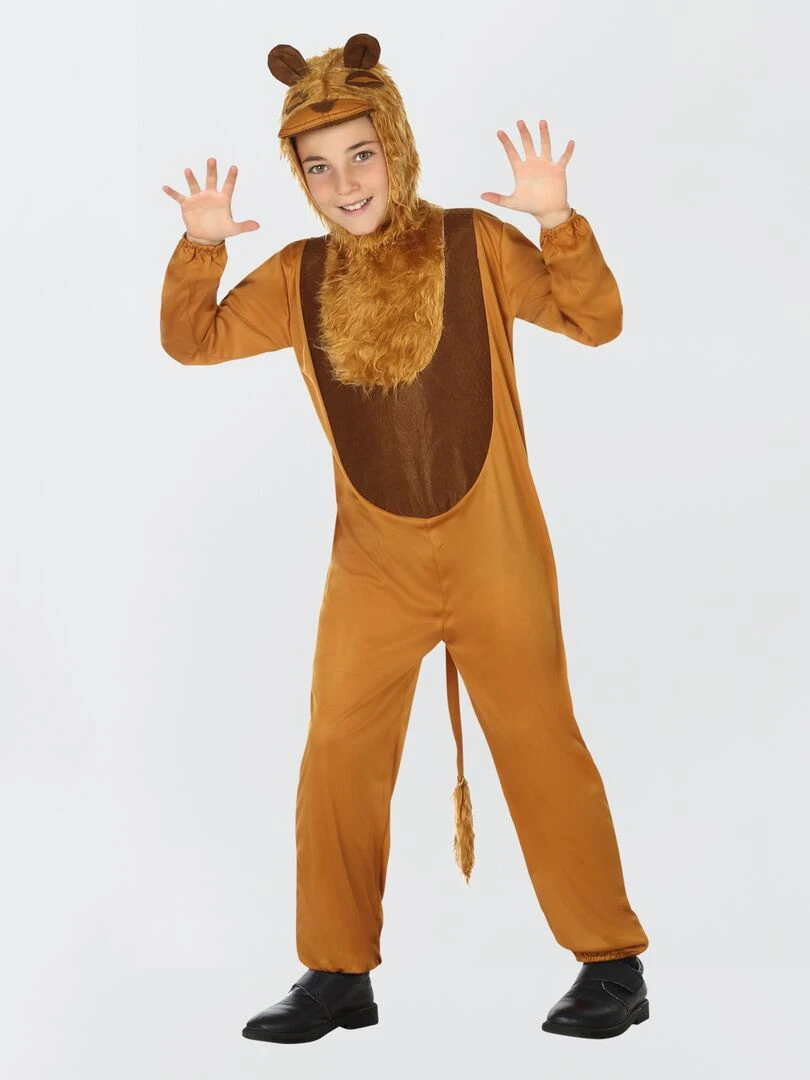 Déguisement de lion marron