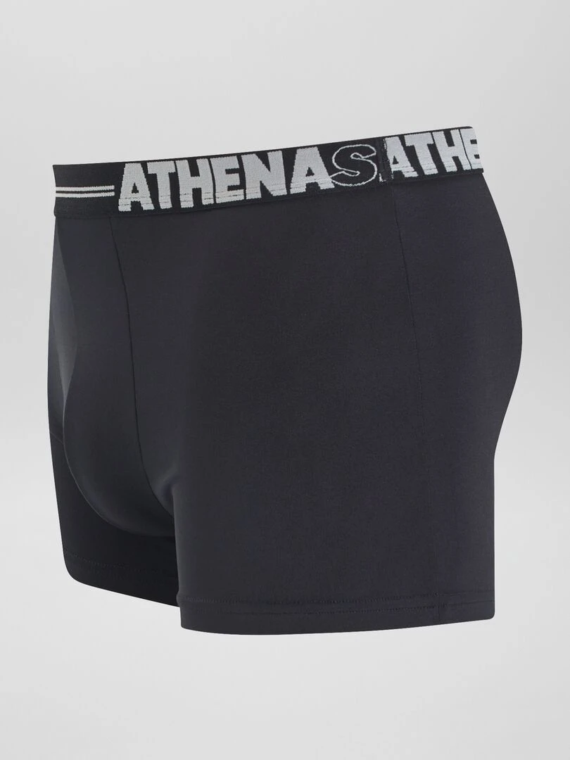 Lot de 3 boxers 'Athena'   Noir