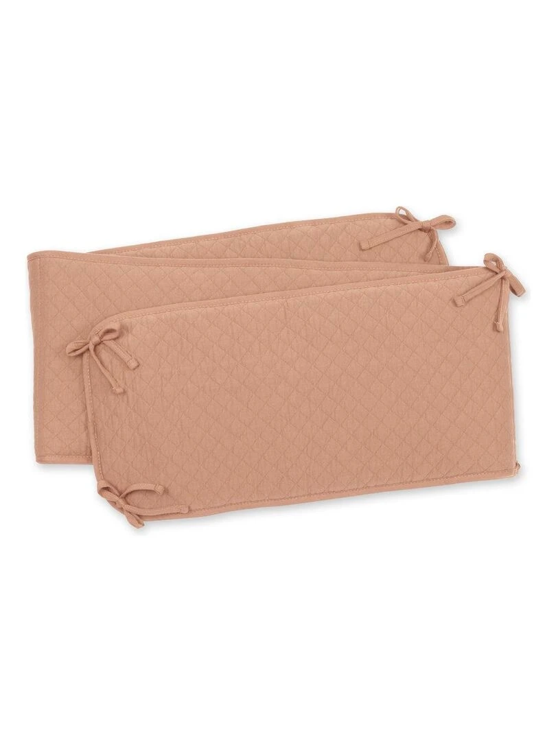 Bemini Tour de lit et parc Pady quilted jersey Beige clair