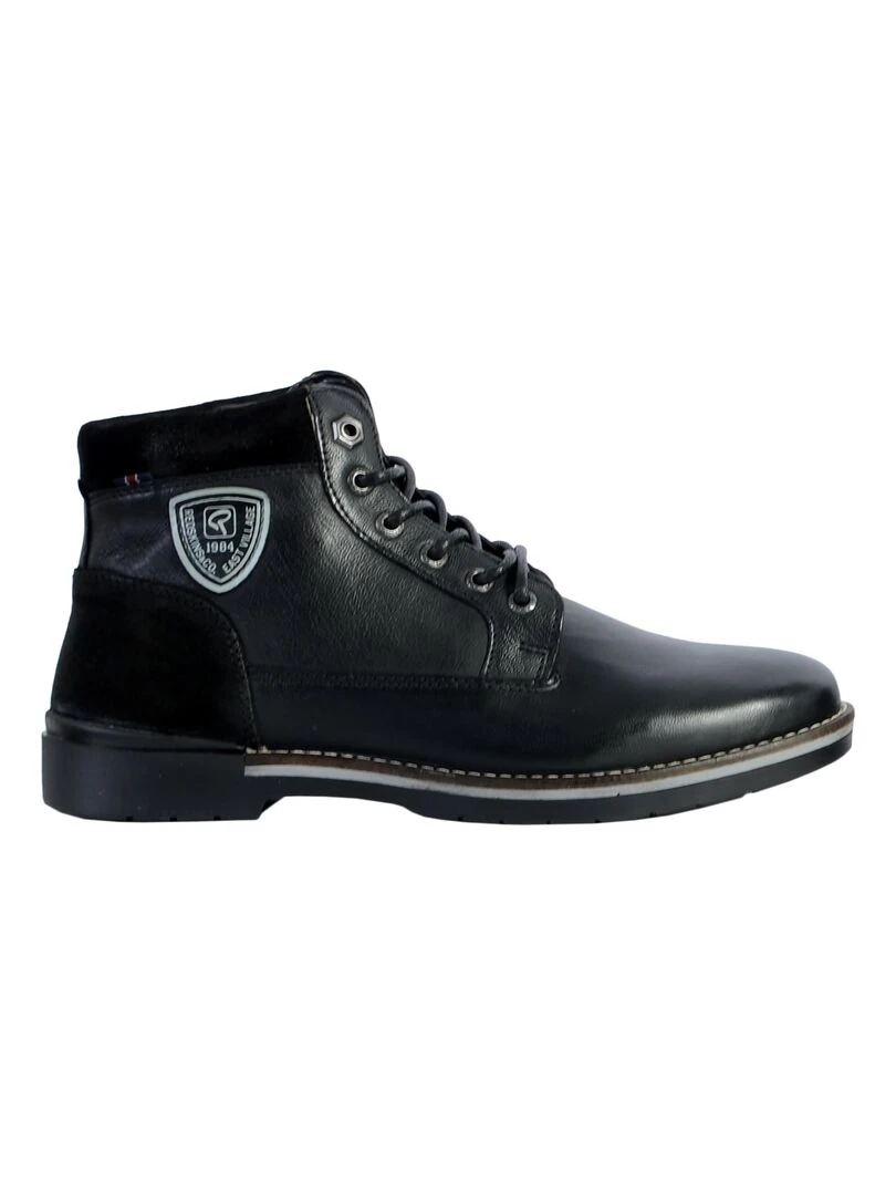 Bottine Cuir Redskins Accro Noir