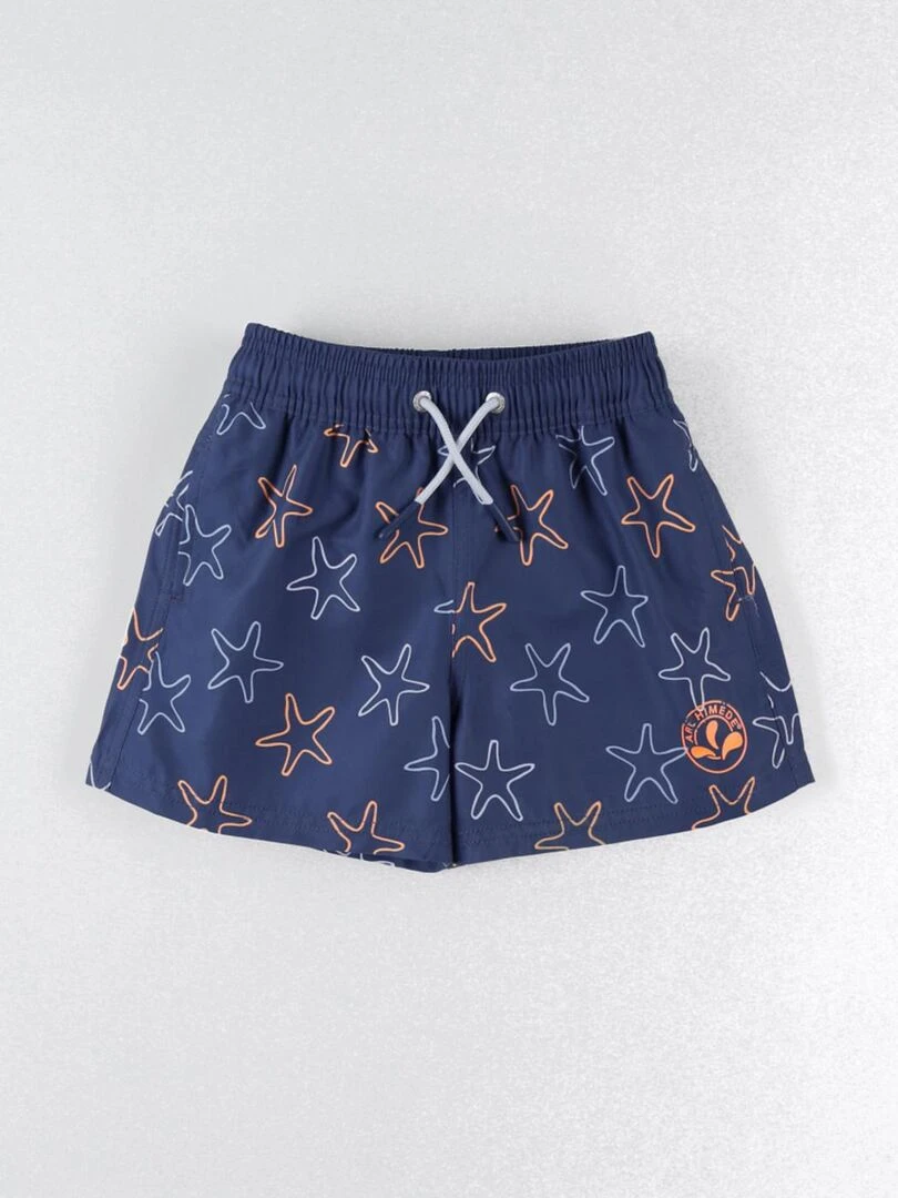 Boxer de bain Boris Archimède Bleu