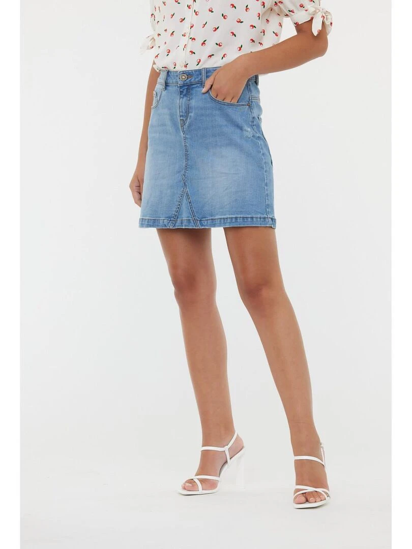 Lee Cooper Jupe coton regular PIMP Bleu