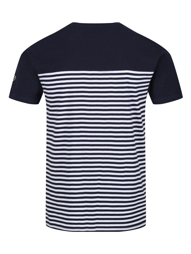 Regatta T shirt SHOREBAY Bleu Bleu marine Blanc