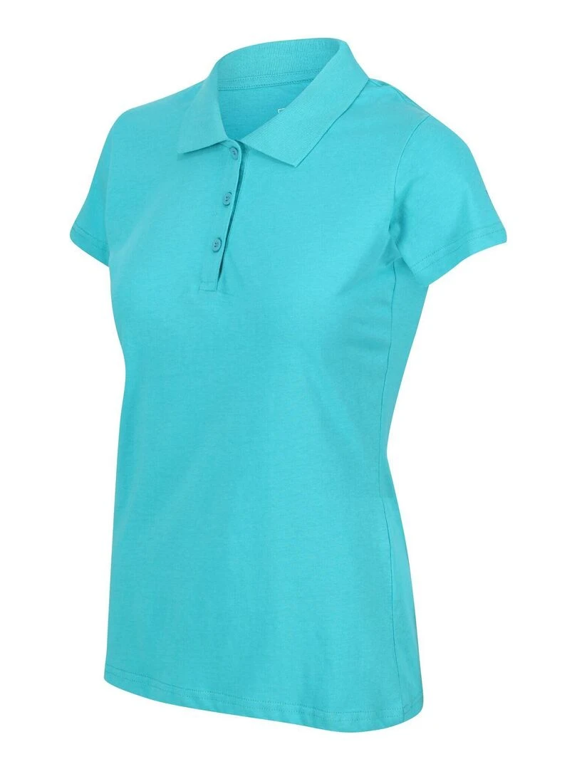 Regatta   Polo SINTON   Bleu turquoise