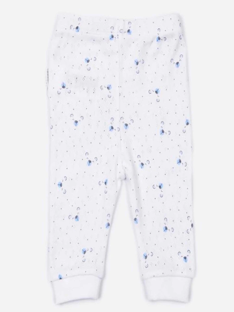 Set De 2 Pantalons Bébé En Coton Bio Léon Gris