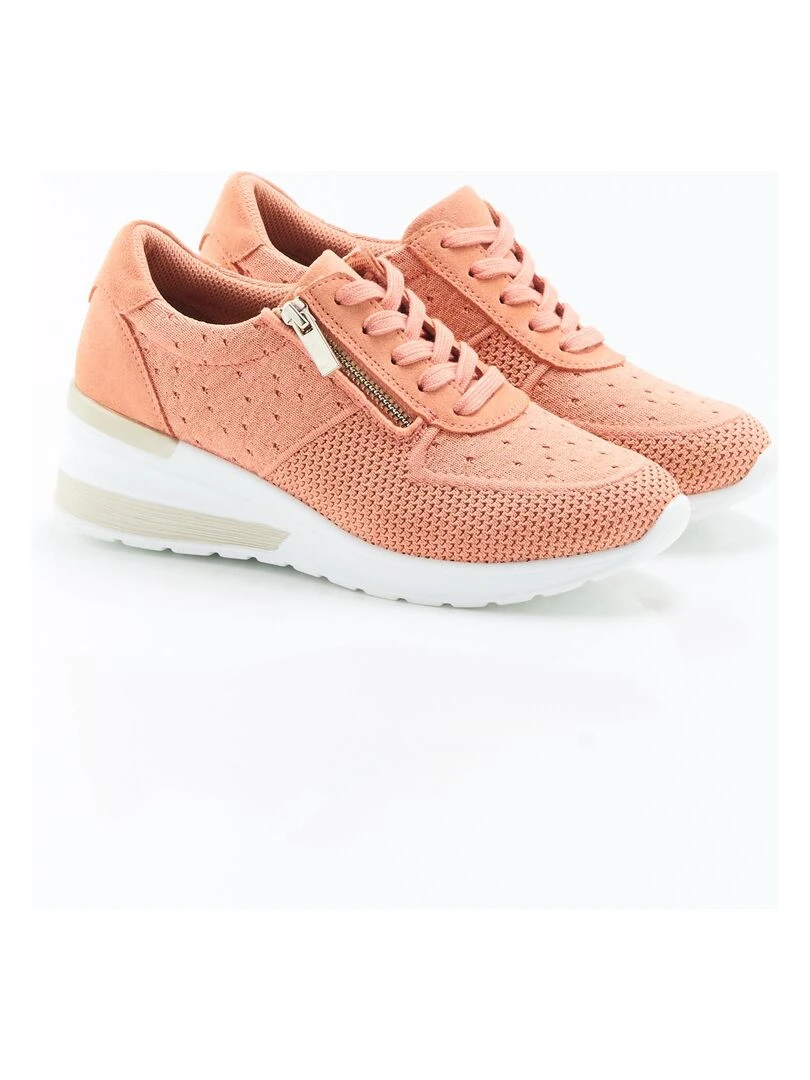 Baskets compensées Climatyl Damart Orange