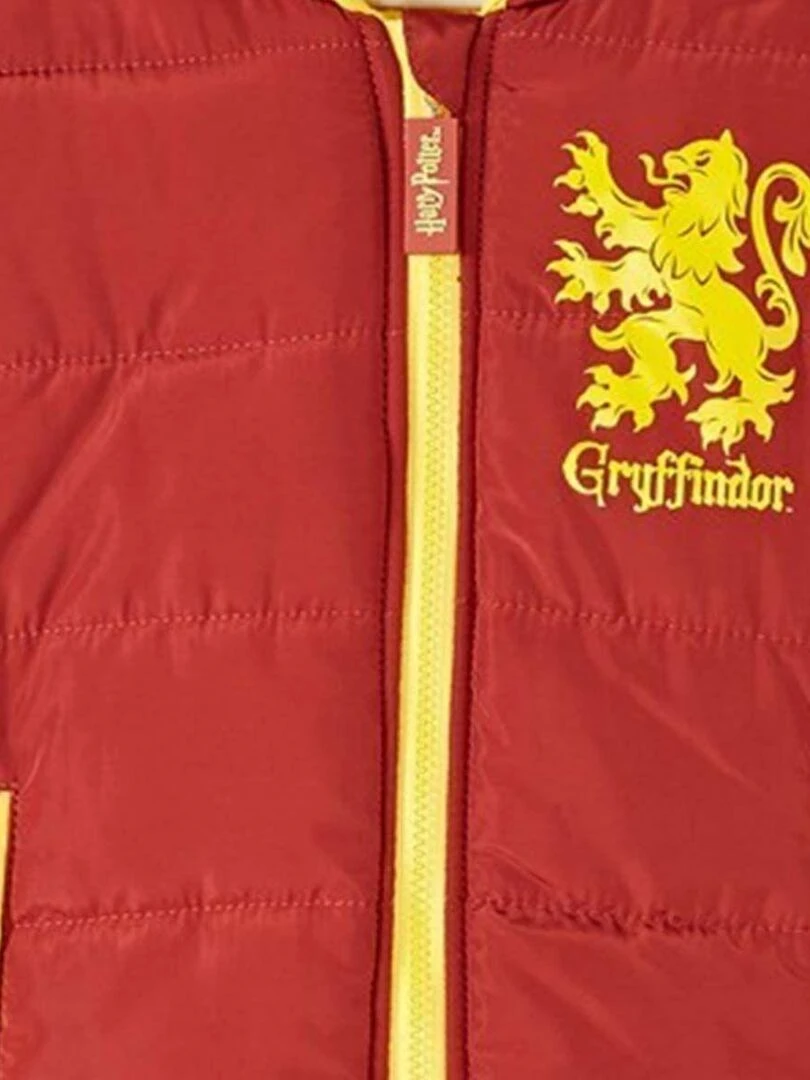 Harry Potter   Parka garçon imprimé Harry Potter   Bordeaux
