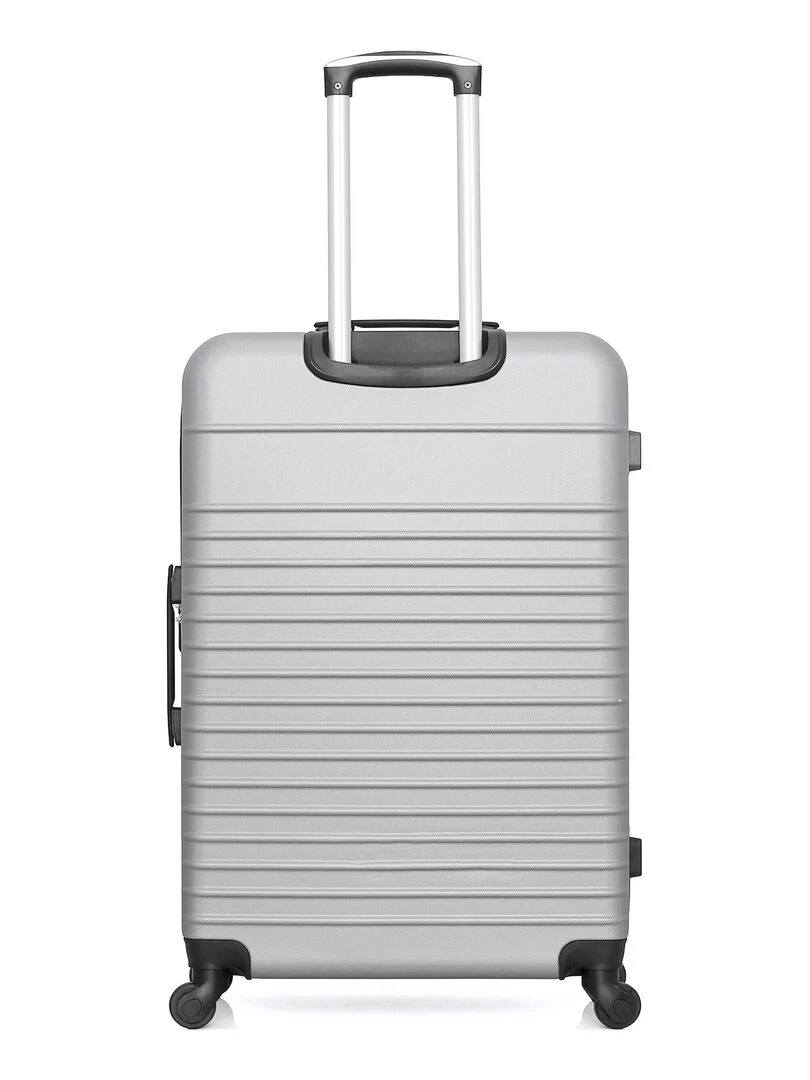 CAMPS UNITED   VALISE GRAND FORMAT ABS CAMBRIDGE 4 ROUES 75 CM   Gris