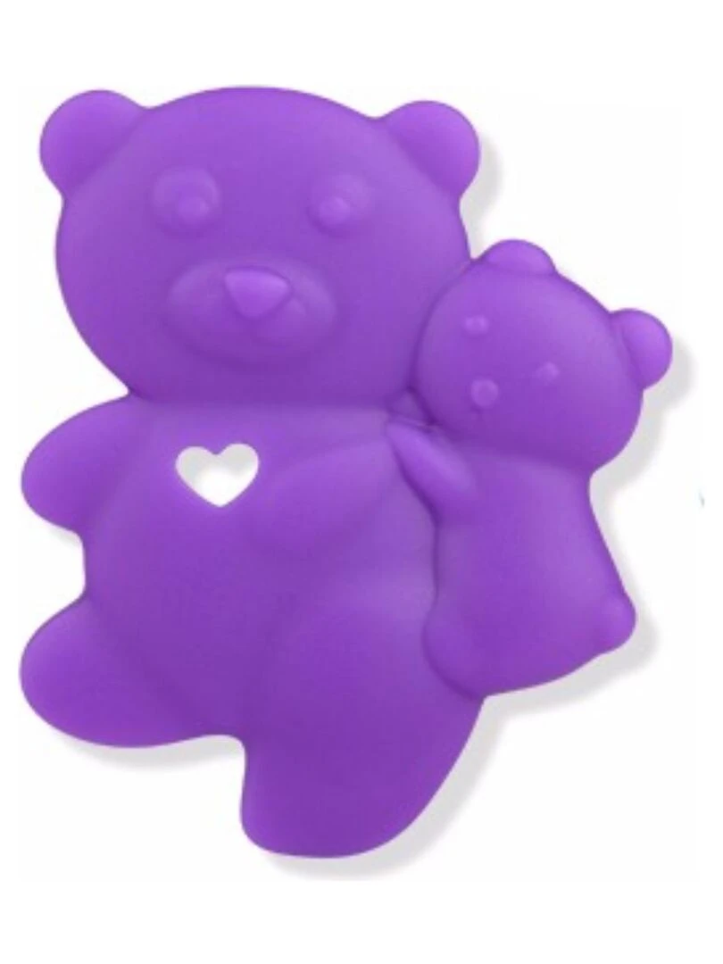 Jouet de Dentition Non Toxique Ourson Violet