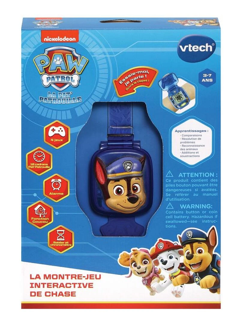 Pat Patrouille La Montre Jeu Interactive De Chase N/A