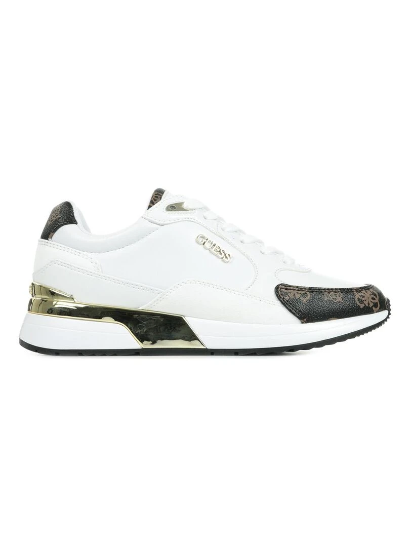 Baskets Guess Moxea Logo 4G Blanc