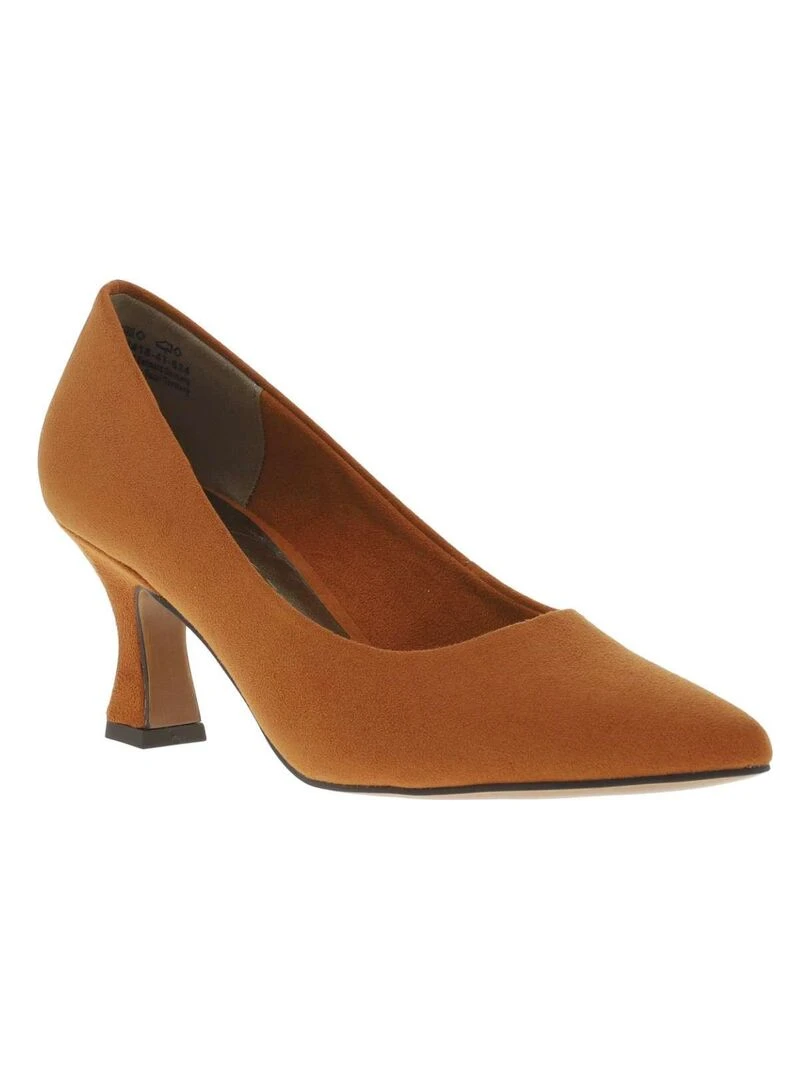 MARCO TOZZI Escarpins talon entonnoir Rouge brique