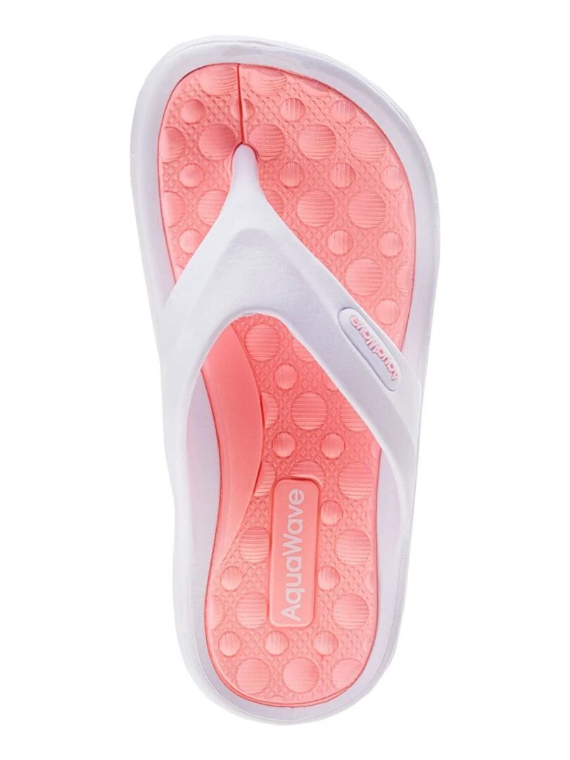 Aquawave   Tongs ILAMA   Blanc nacré
