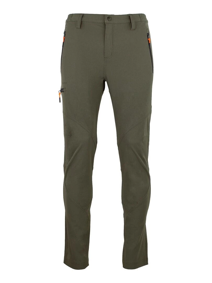 Pantalon de randonnée homme CEBOR PEAK MOUNTAIN Kaki