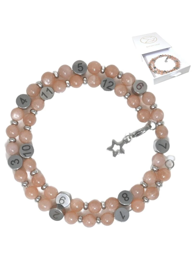 Bracelet d'allaitement Pierre du soleil Beige