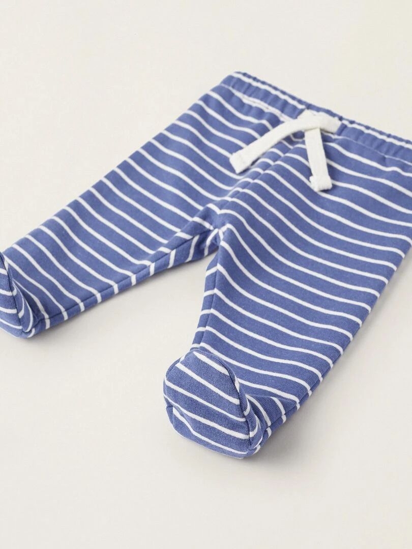 Manteau avec Jouet en Tissu + Pantalon pour Nouveau Né  NATURE TAKEOVER   Bleu