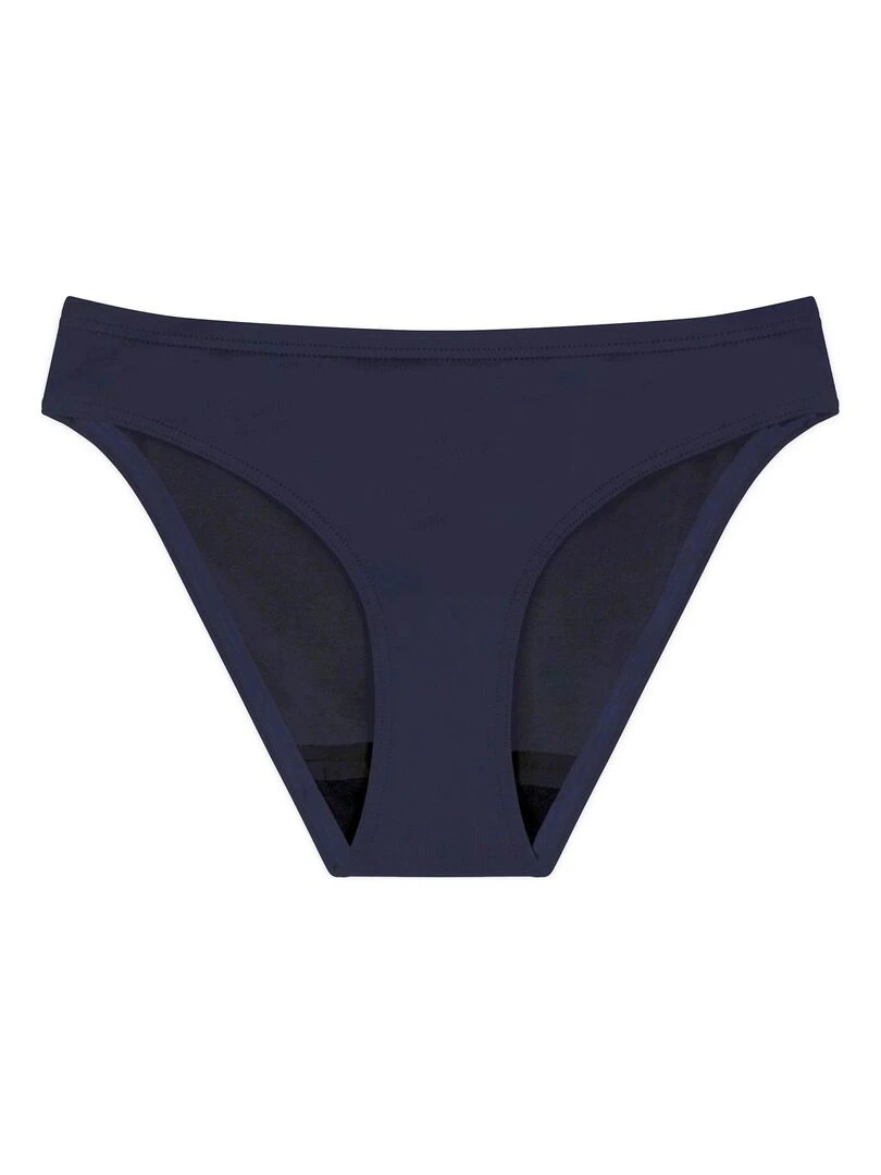 Culotte de Bain Menstruel Bikini adulte Bleu marine