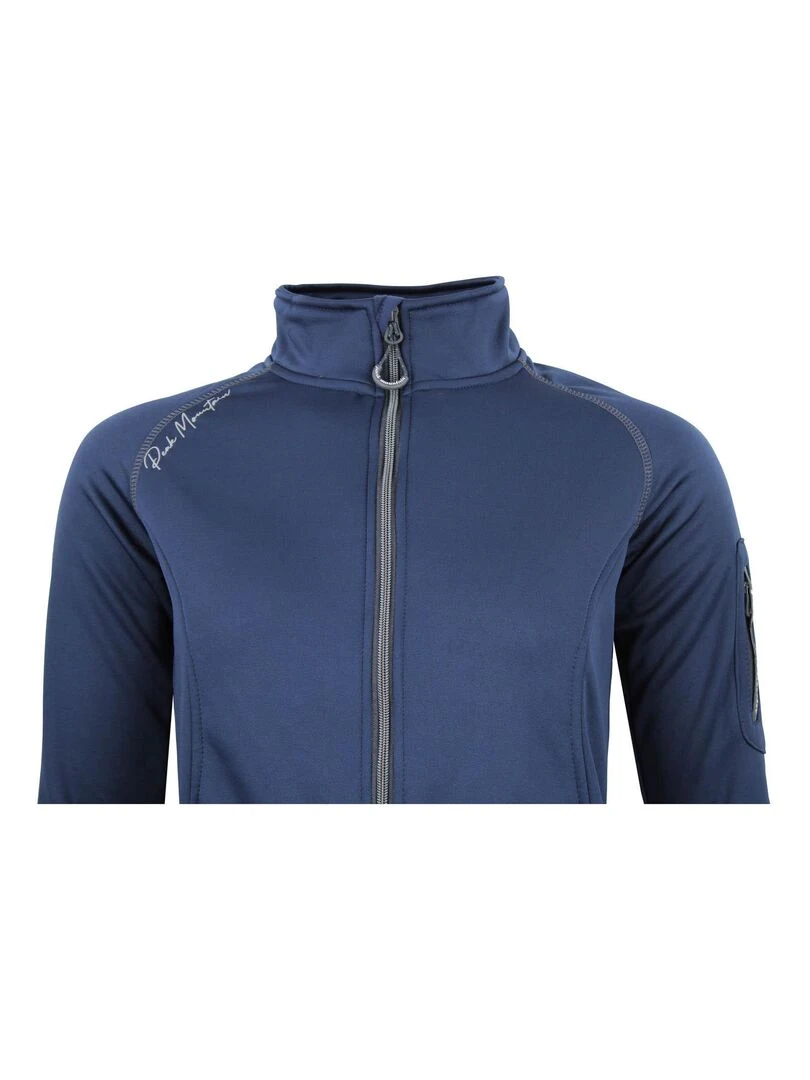 Blouson polarshell femme AMARO   Bleu marine