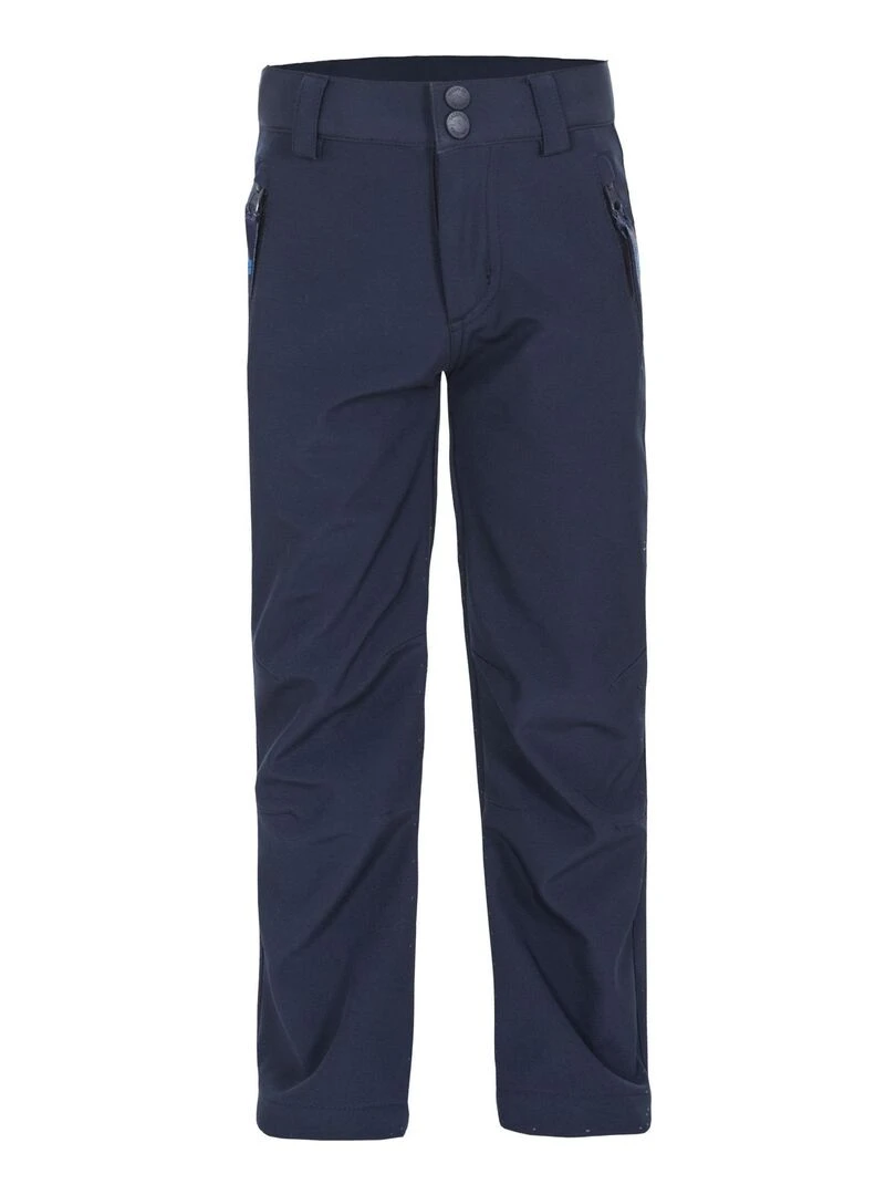 Trespass Pantalon en Softshell GALLOWAY Bleu marine