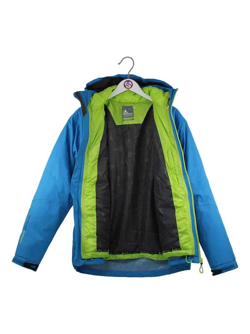 Blouson de ski 3 en 1 homme CIXI   PEAK MOUNTAIN   Bleu