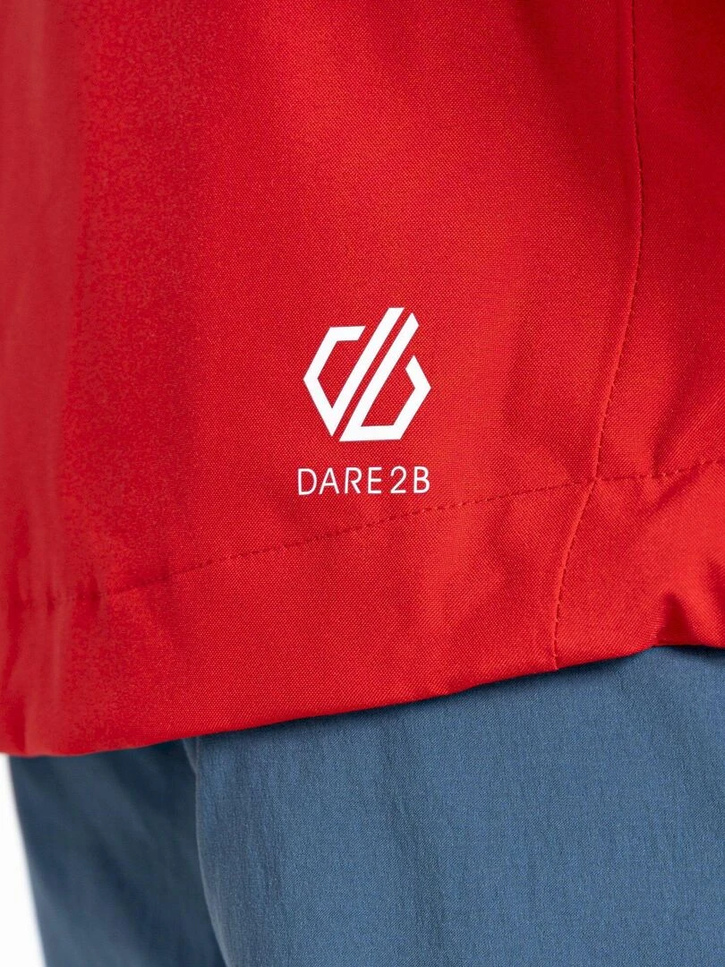Dare 2B   Veste imperméable THE JENSON BUTTON EDIT   DILUENT   Rouge cerise