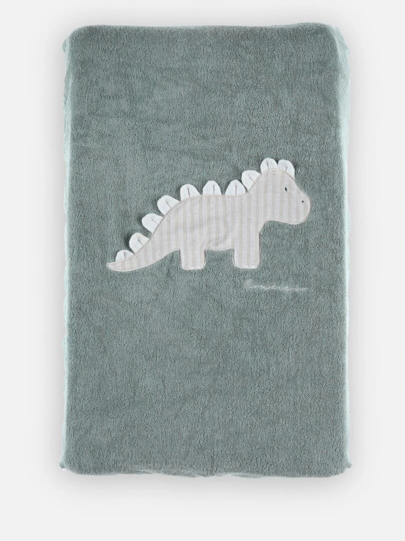 Matelas à langer avec housse élastique en éponge eucalyptus Vert