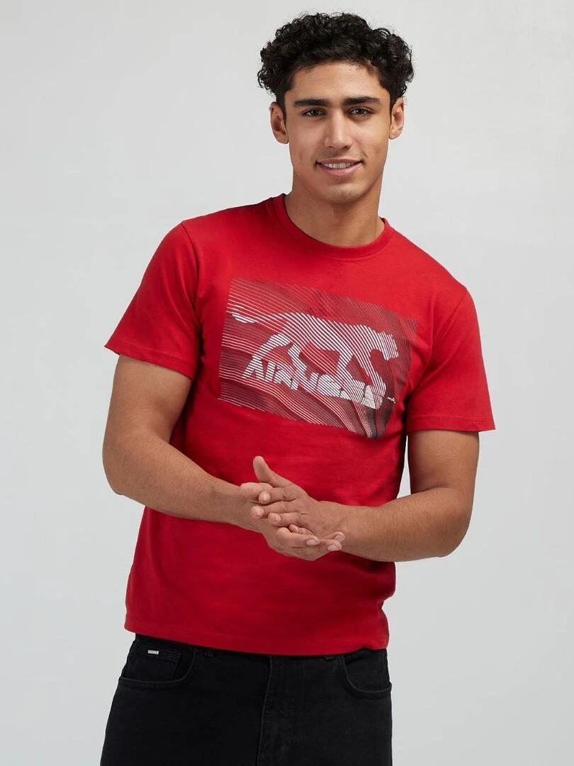 TEE SHIRT HIT Airness Rouge