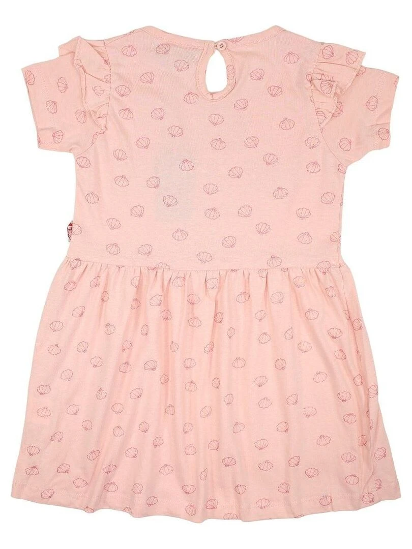 Lee Cooper Robe fille imprimé Lee Cooper en coton Rose