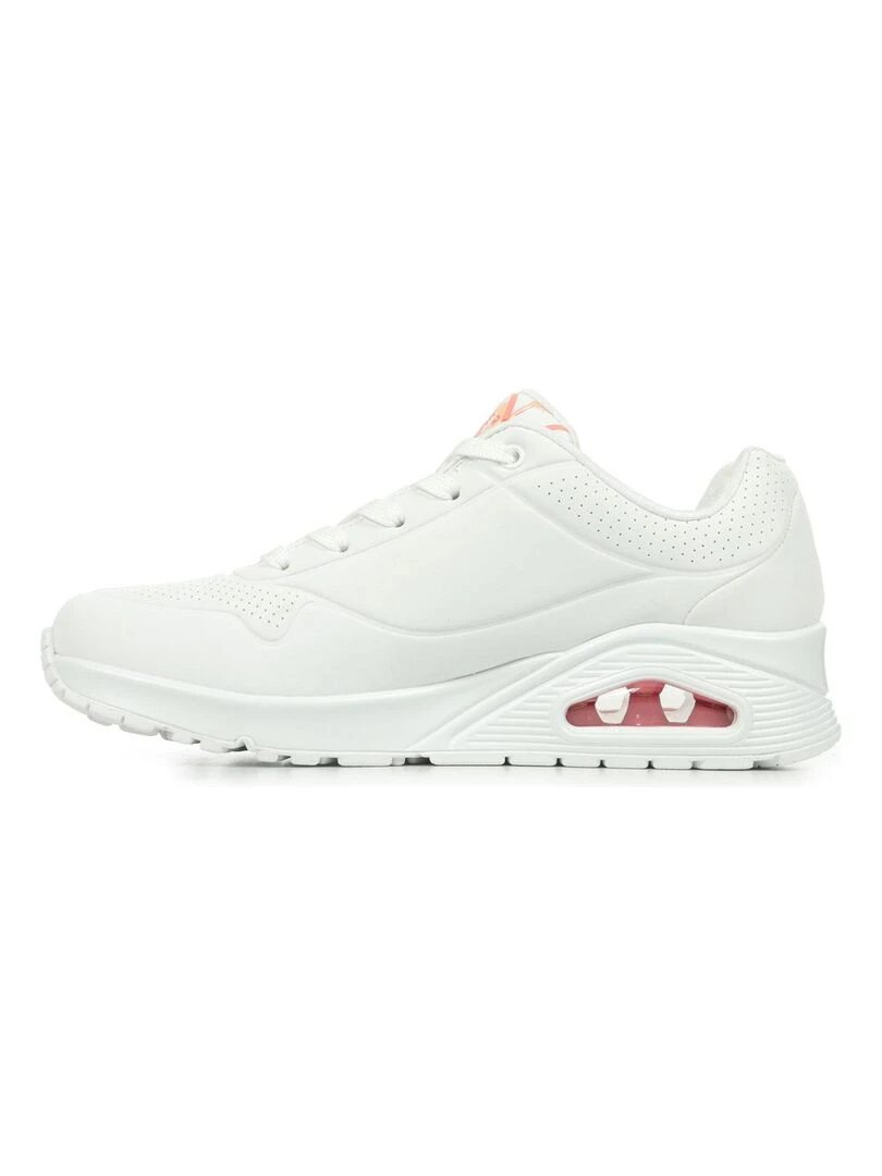 Baskets Skechers Uno Spread The Love   Blanc