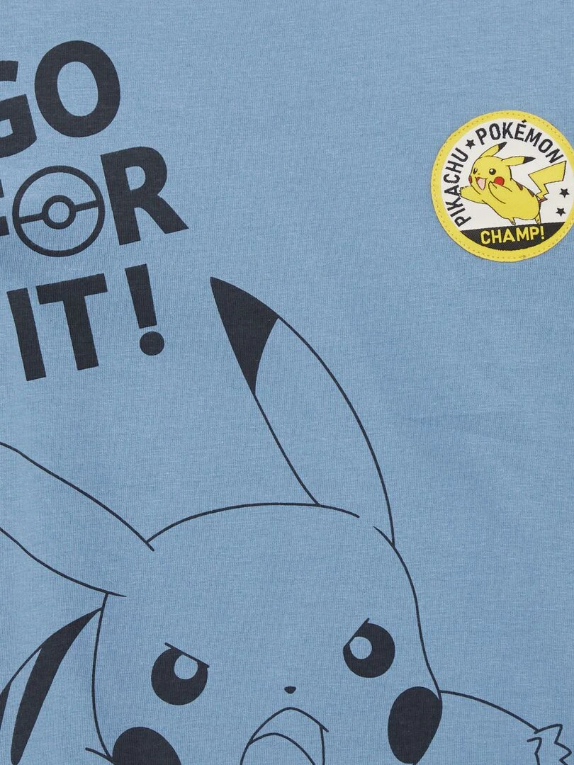T shirt 'Pokémon' Bleu